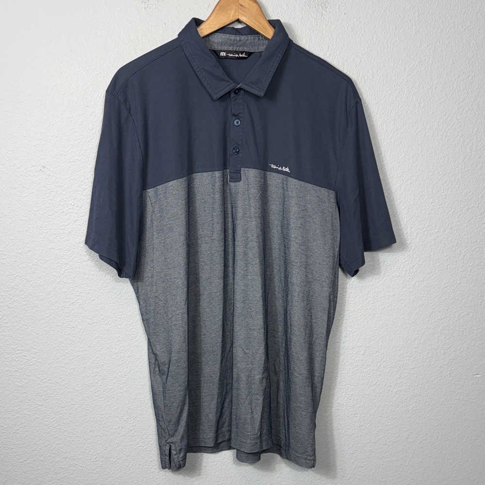 Travis‎ Mathew Spooky Colorblock Golf Polo Shirt